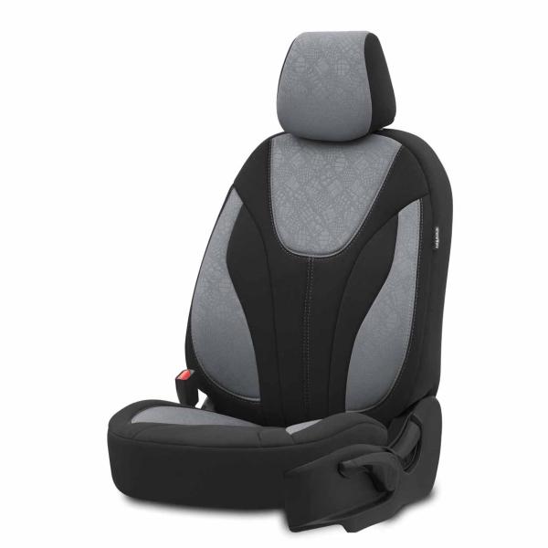 Auto Sitzbezug Set Universal Vorne und Hinten Komfortabel Komplett Set